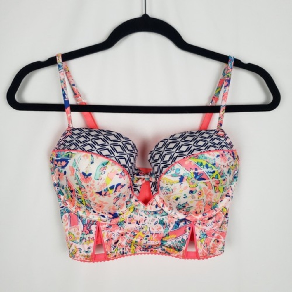 Victoria's Secret Very Sexy Balconette Longline Bra, Size 32DD